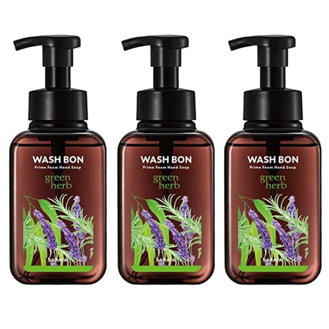 

купить 3 мыла Saraya Washbon Prime Foam Green Herb 500 мл 500 мл [оптовые наборы]