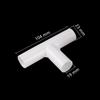 5 Pcs Inner diameter 19mm PVC Straight Connector Joint 60/90/120/135 Degree Tee Connector Pipe Fitting DIY Tent Fixed Fittings