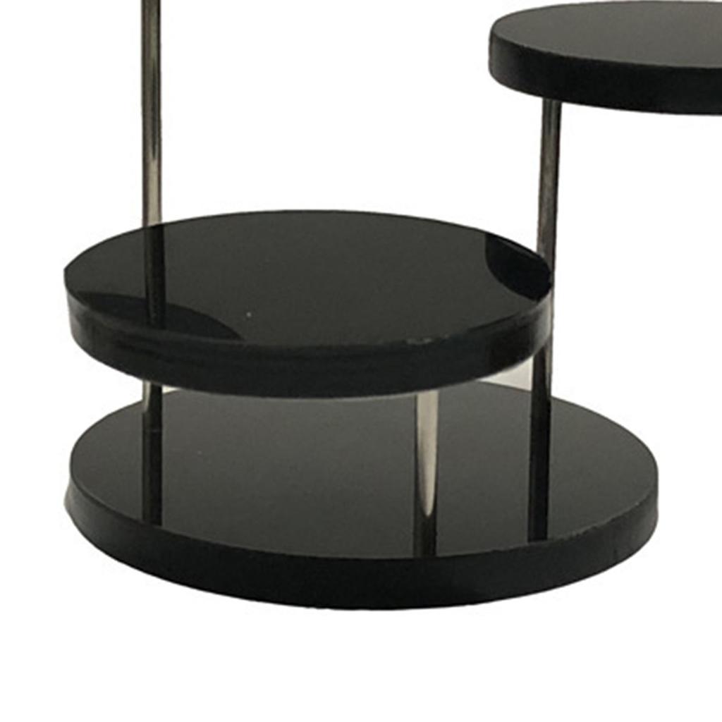 Round Jewelry Display Stand Multi Layer Ring Display Riser Stand Cake Dessert Rack Party Decorative