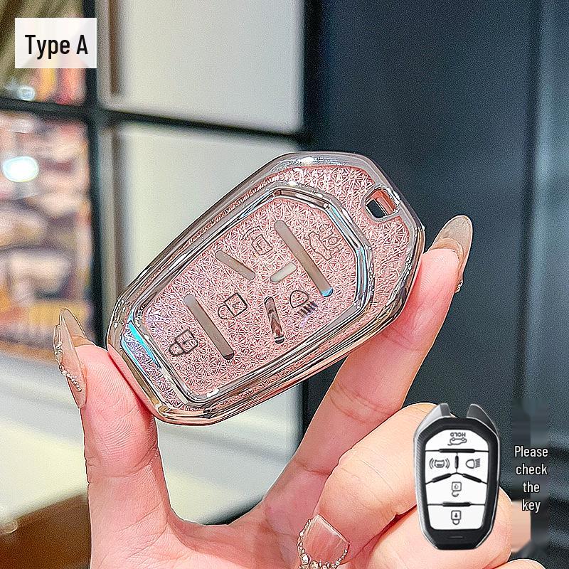 Ssangyong Korando Rexton Crystal Remote Key Protective Cover Set