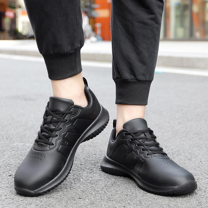 Couple Chef's Shoes Lightweight Soft Soled Non Slip Waterproof Oil Resistant Four Season New Men and Women's Work Casual Shoes