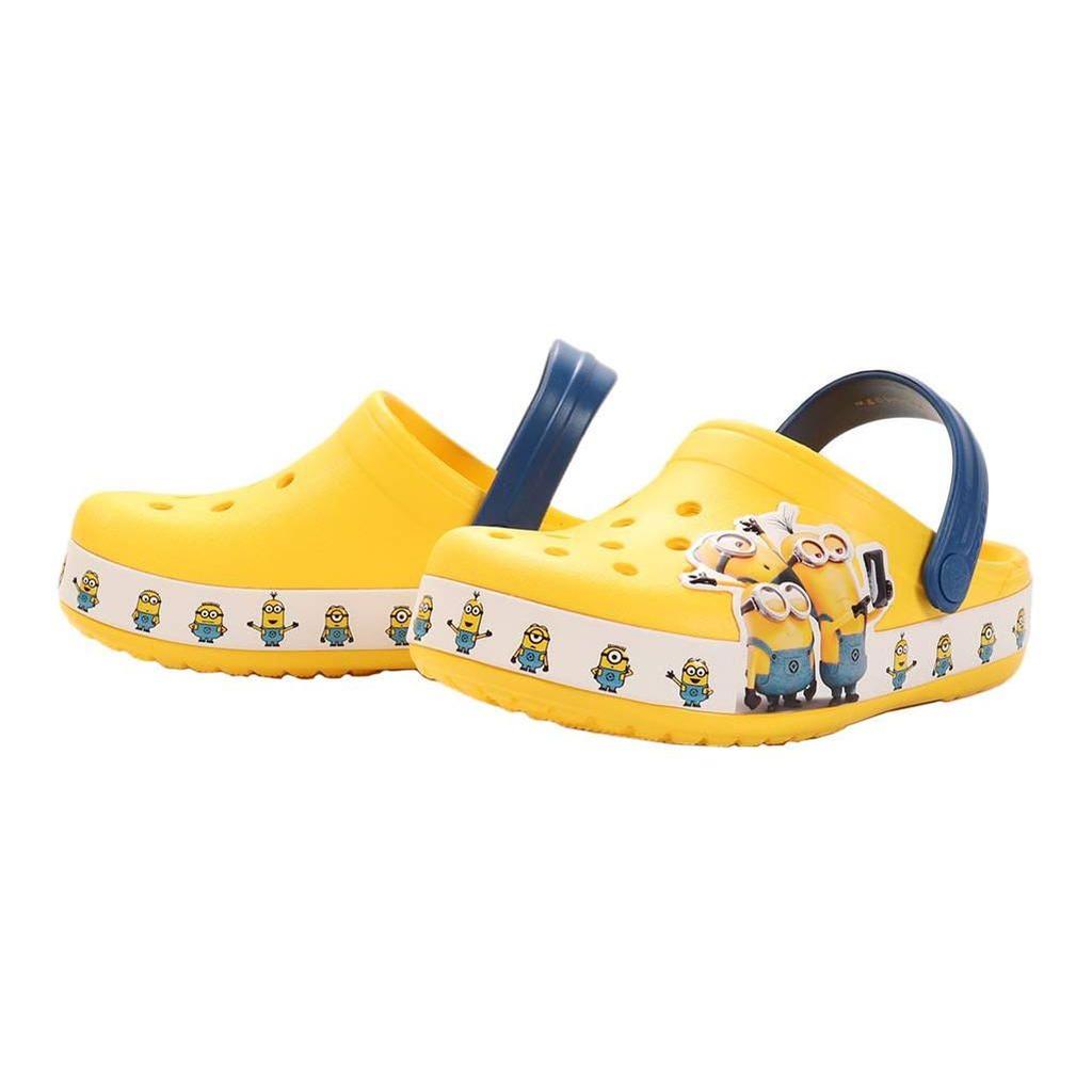 Crocs Classic Clog Fun Academy Minions Kids Sandals Yellow 205512-730