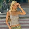 Women's Spring 2025 Solid Strapless Top and Flared Pants Slimming Fashion Set