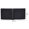Carl Black Mens Leather Wallet for Men