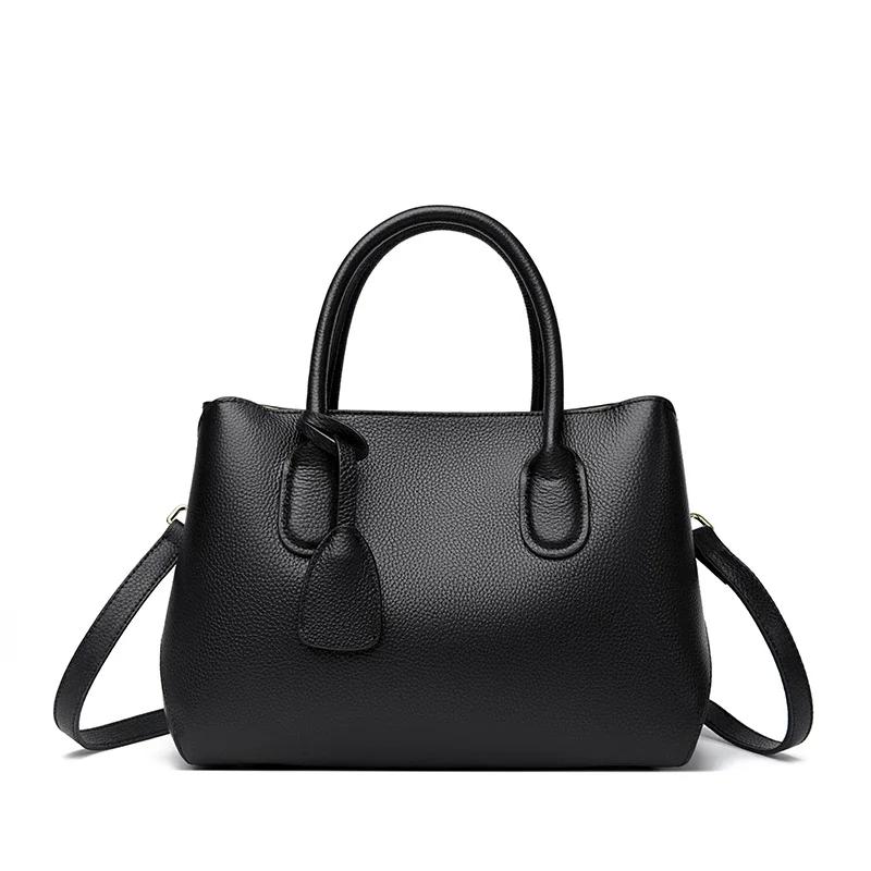 Genuine Leather Large Capacity 3 Layers Women Totes Designer Ladies Shoulder Crossbody Bags Fashion Female Handbags Sac A Main