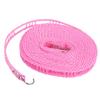 Portable Outdoor Clothes Line Clothesline Anti Skid Laundry Drying Rope 5 M Thickened (Pink)