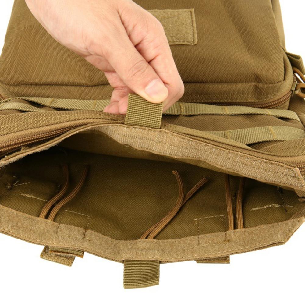 Taktischer Molle Rucksack Trinkrucksack Mini Rückenteil Wasserbeutel Nylon Molle Tasche Leichte Weste