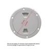 4/6/8 Inch ABS Twist Out Plate Water Tight Seal Boat Deck Inspection HatchTwist Screw Out Deck Plate Simple Installation