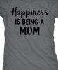 Glück ist eine MAMA zu sein T-Shirt Tee Mutter Kinder Glücklich Unisex Shirt alle Größen