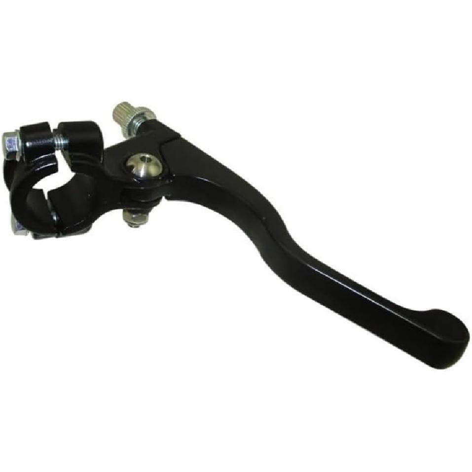 Shorty Griff Bremshebel Für Hond CRF 100F 110F XR 50 80 Für Kawski KLX110 Für Suzk DR-Z 110 125 Für YMH PW80 TT-R 110E 125E 90E Teile(Schwarz)