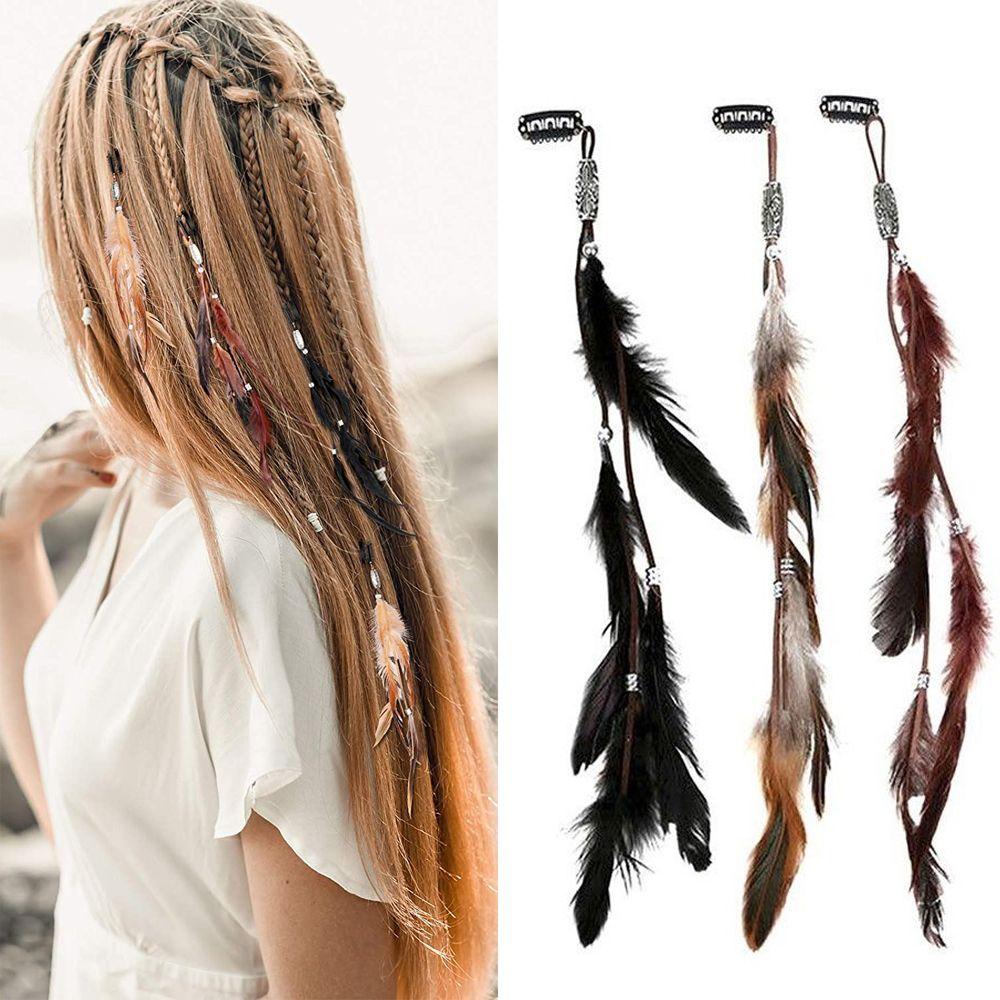 Comb-style headpiece, new arrival, hair clips, hippie-style headwear, feather hair tie, headband, headpiece