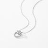 Tancise S925 Sterling Silver Luxusný osobný náhrdelník s príveskom Dámsky klasický náhrdelník s prílivom na párty darček na párty