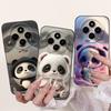 For Xiaomi Redmi 14C Case Poco C75 Cover 2024 Cute Panda Rabbit Cartoon Soft Matte Silicone Back Cover For Redmi14C PocoC75 Case