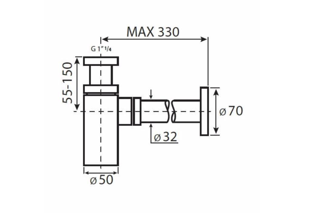 Dessi Home Washbasin Siphon
