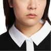 Nike Polo Shirts Women's Black Polo Collar Moderate Straight Fit IF0358-010