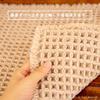 OKA Sauna Waffle Weave Mat 60cm X 110cm Beige Sauna Washable Sauna Approx. (Personal Mat)