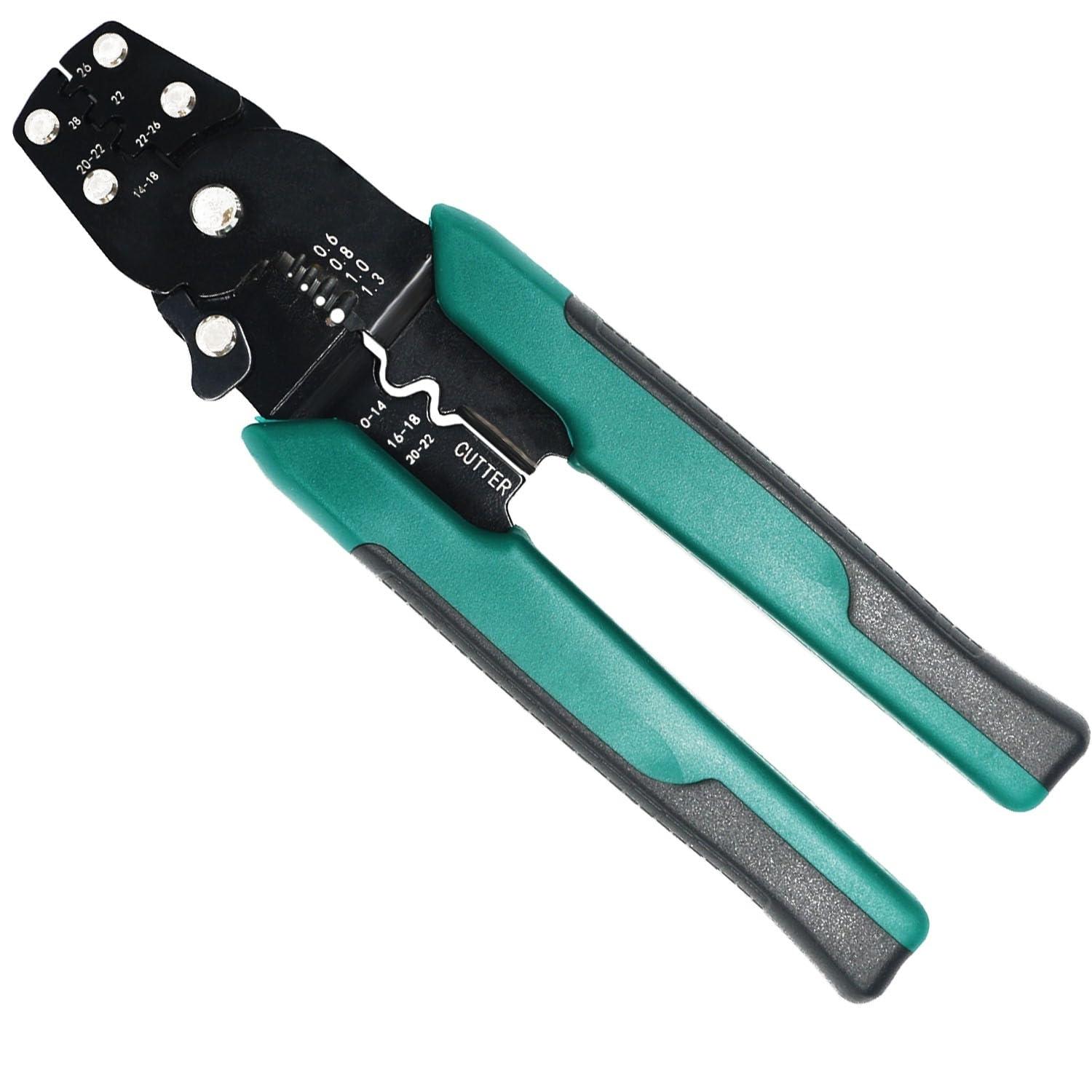 Multi-Function Mini Electric Terminal Crimping Pliers With Wire Stripping Cutting Hand Crimping Tool Multiple Connector