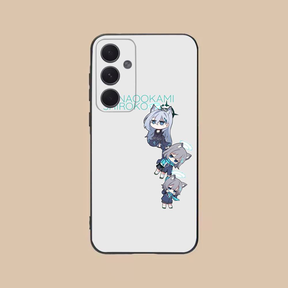 

Blue A-Archive S-Shiroko Phone Case For Samsung S25,24,21,22,23,20,S30,Ultra,Plus, Fe,5G Silicone Cover SamsungS23plus5G