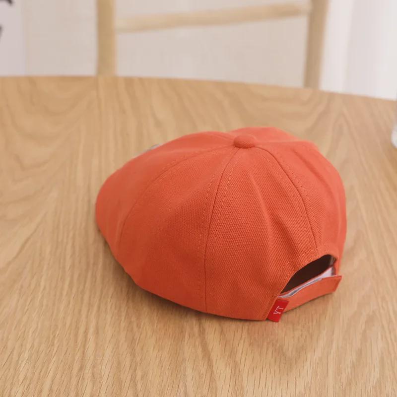 Benhui Baskenmütze mit Cartoon-Bär und Entenschnabel für Kinder im Alter von 1–3 Jahren – modische Mütze für Jungen und Mädchen