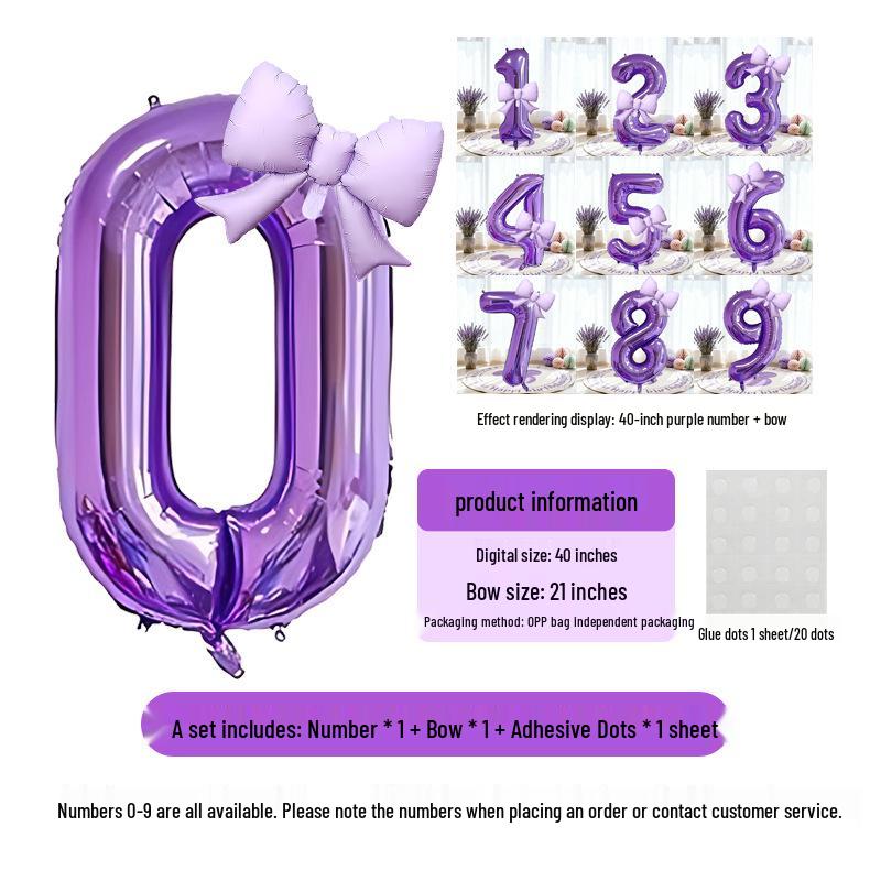 40-Inch Digital Butterfly Balloon Set for Birthdays and Weddings