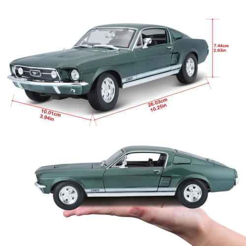 Steve McQueen Bullitt Colors! 1/18 Scale 1967 Ford Mustang GTA Fastback GR [Diecast Car, Ford, Mustang, BULLITT, Maisto, Diecast Car]