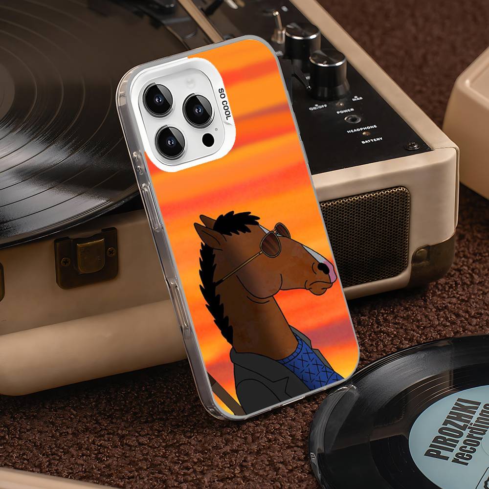 Phone Case B-Bojack Cartoon H-Horseman for vivo Y400 Y04 Y03 Y78 Y36 Y100 Y27 Y17s Y16 V60 V50 V30e V40 S15 iQOO Z10 Pro Lite 5G