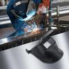 Schweißarbeiten 25,5*22,5*22,5 cm Klappbare Maske Hochtemperatur-Maskenzubehör Schutzmaske Bequeme Passform
