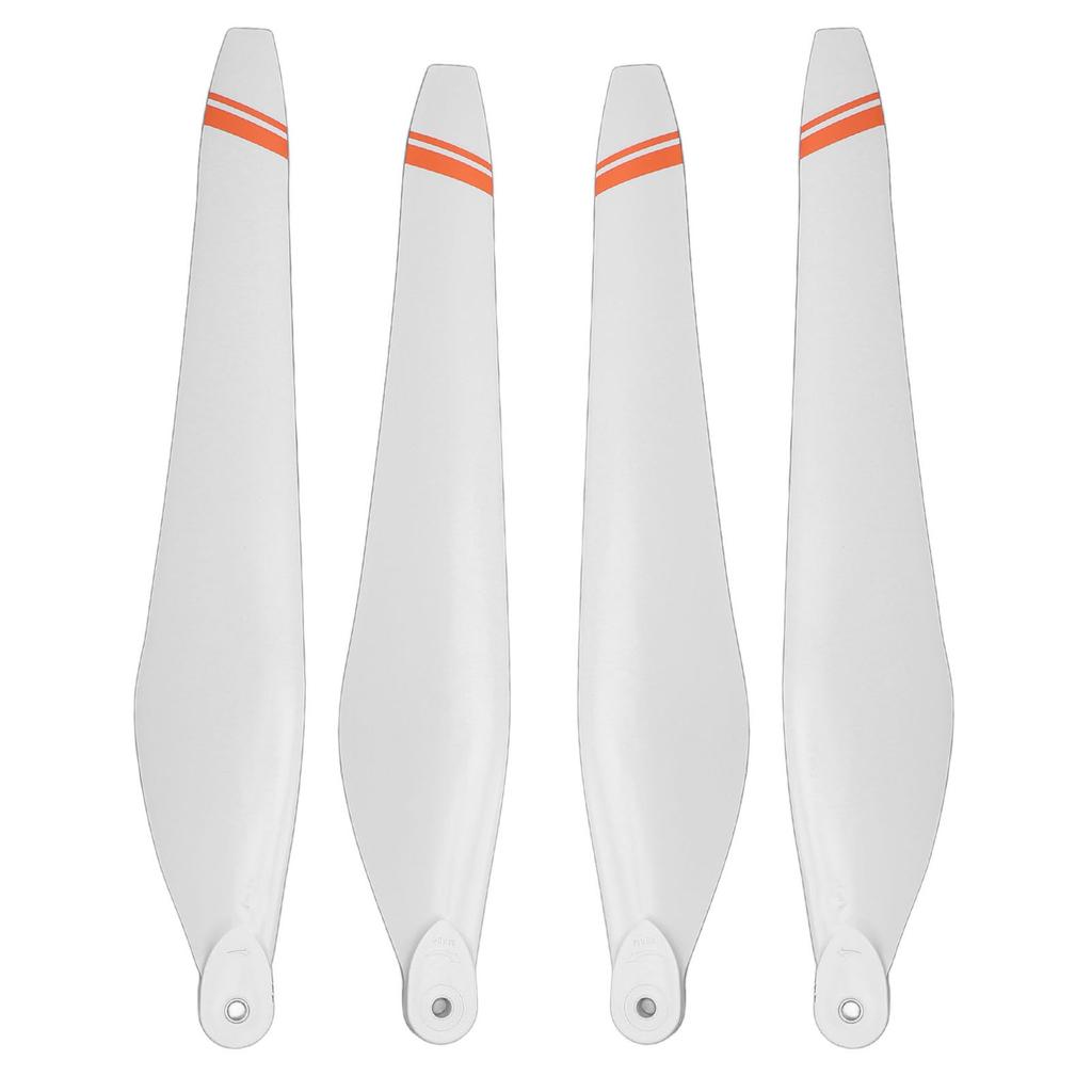 1 Pair Drone Propellers White Carbon Low Noise Powerful Traction Folding Drone Propellers for X9 PLU