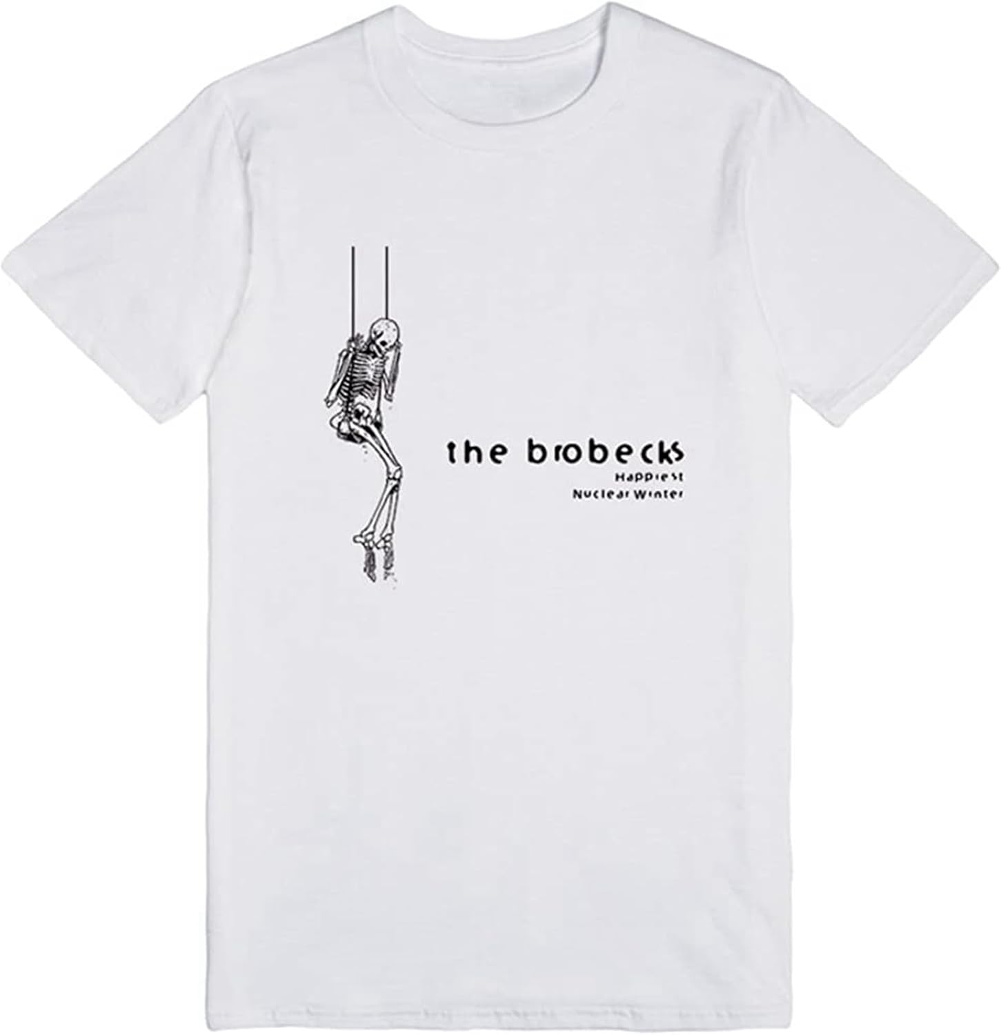 The Brobecks Casual Mens T Shirt 3XL белый