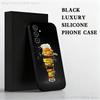Beer Art Pattern Phone Case For Samsung S 25,24,23,22,30,21,10,9,Ultra,Plus,Lite,FE,4,5 G Black Soft Case