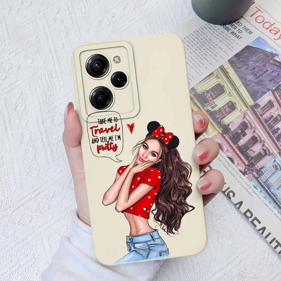 Cover Per Poco M4 Pro 5G, Custodia In Morbida Silicone Protettiva Bumper Colorato