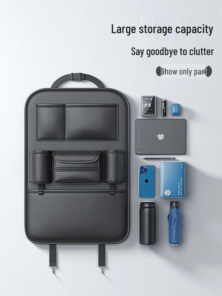 Car Seat Back Multi-Function Storage Organizer - Interior Decor Accessory