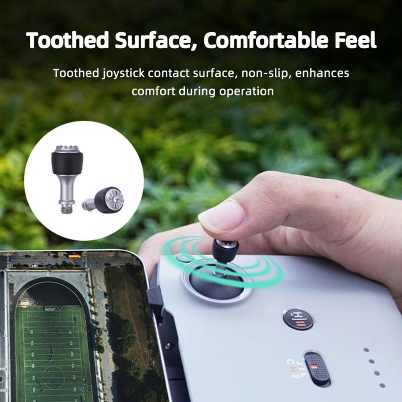 Ergonomic Replacement Joysticks For Flip/Mini 4K 3/Air Drones Remotes Aluminum Controller Thumb Rockers