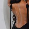 European And American Fashion Accessories, Exquisite Back Chains And Body Chains, Fashion Dinner Party Jewelry And Accessories