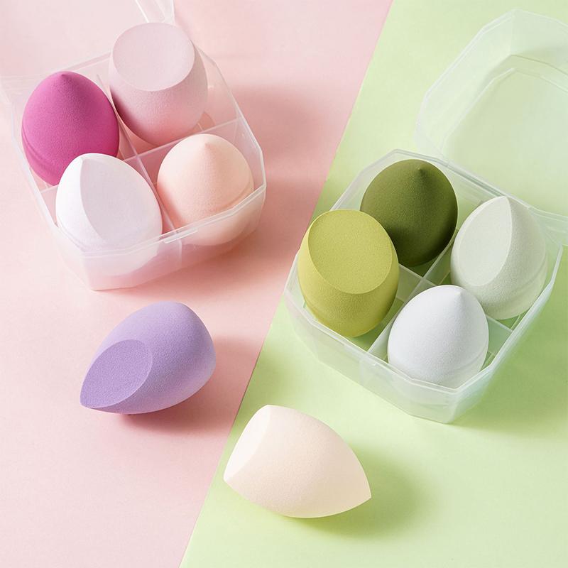 Non-Latex Powder Puff Water Drop Gourd Oblique Cut Powder Puff Face Wash Cotton Pad Makeup Egg Makeup Egg