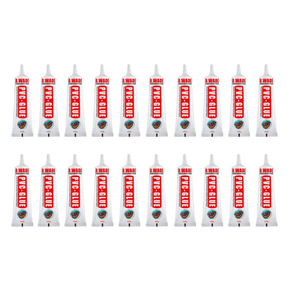 60ML PVC Adhesive Inflatable Boat Repair Glue SUP Repair Glue Tubes Inflatable Boat Paddle Board Kayak Tube Repair Glue 5/3/1pcs