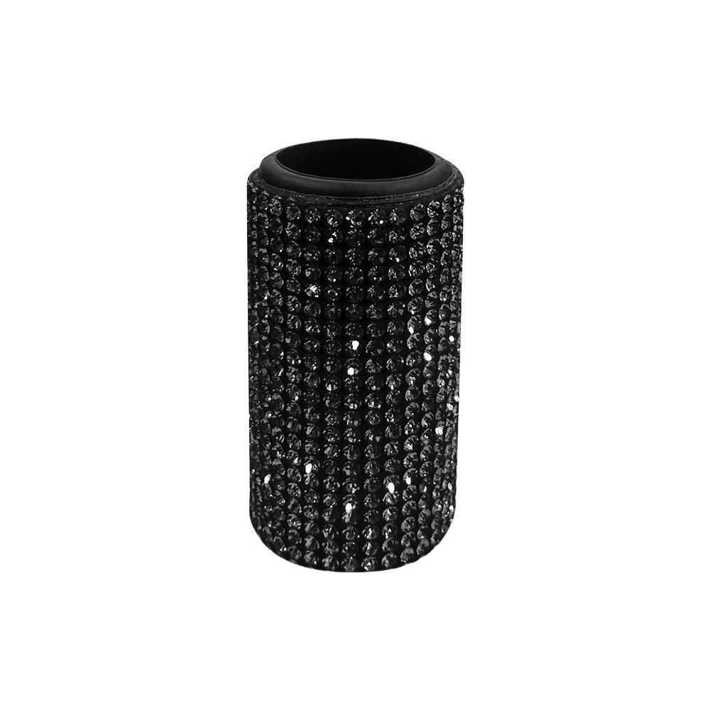 Silicone Car Chapstick Holder Rhinestone Cosmetic Holder NEW Lip Balm Storage  Car Interior