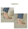 Fashion Comemore Women's Sandals Open Toe Ladies Sandal Summer Elegant Woman Shoes with Low Heels Casual Female Sandalia Thin High Heels
