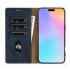 N.BEKUS CSJ-001 For iPhone 16 Plus Stand Case PU Leather Wallet Phone Cover