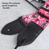Electric Guitar Leather Head Guitar Strap Acoustic Guitar Strap Guitar Belts Guitar Shoulder Strap