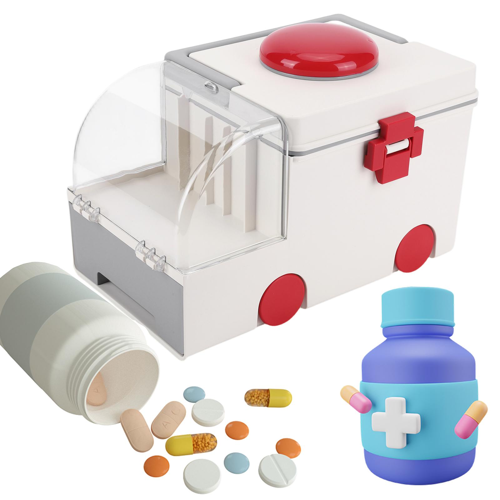 

Car-Shaped Household Medicine Box Large Capacity Portable Storage Box Home Medicine Organizer for Emergency Preparedness China Mainland