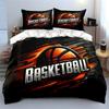 Basketball Themed Three-Piece Set Kid'S And Adults' Bedroom Decor, Exquisite Three-Piece Bedding Set Gift