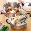SUPOR 28cm 304 Stainless Steel Double-Layer Steamer Pot