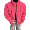 Jackets Men's Winter Outdoor Loose Versatile Cotton Clothes Men's Solid Color Stand Collar Tops