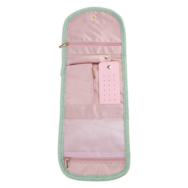 Lightweight Travel Jewelry Organizer Case Box Convenient Bag for Accessories