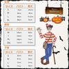 LAMONKE Conjunto de Fantasia Wally para Halloween Performance de Palco Natal Novo Traje Cosplay para Festivais Culturais Escolares Tamanho Infantil, Conjunto de 3 Peças, Fantasia,