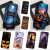 Festival Halloween Horror For Samsung Galaxy A53,31,52,72,41,Note,J7,8,9,5G,22,73,32,71, Soft Black Silicone Case
