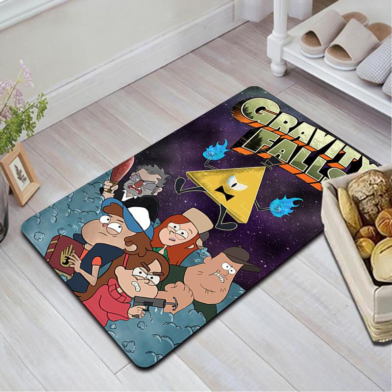 Gravity Falls Rug Floor Mat for Living Room or Bedroom Soft and Comfortable Carpet a Gift for Birthday and Holiday.NFF0928511