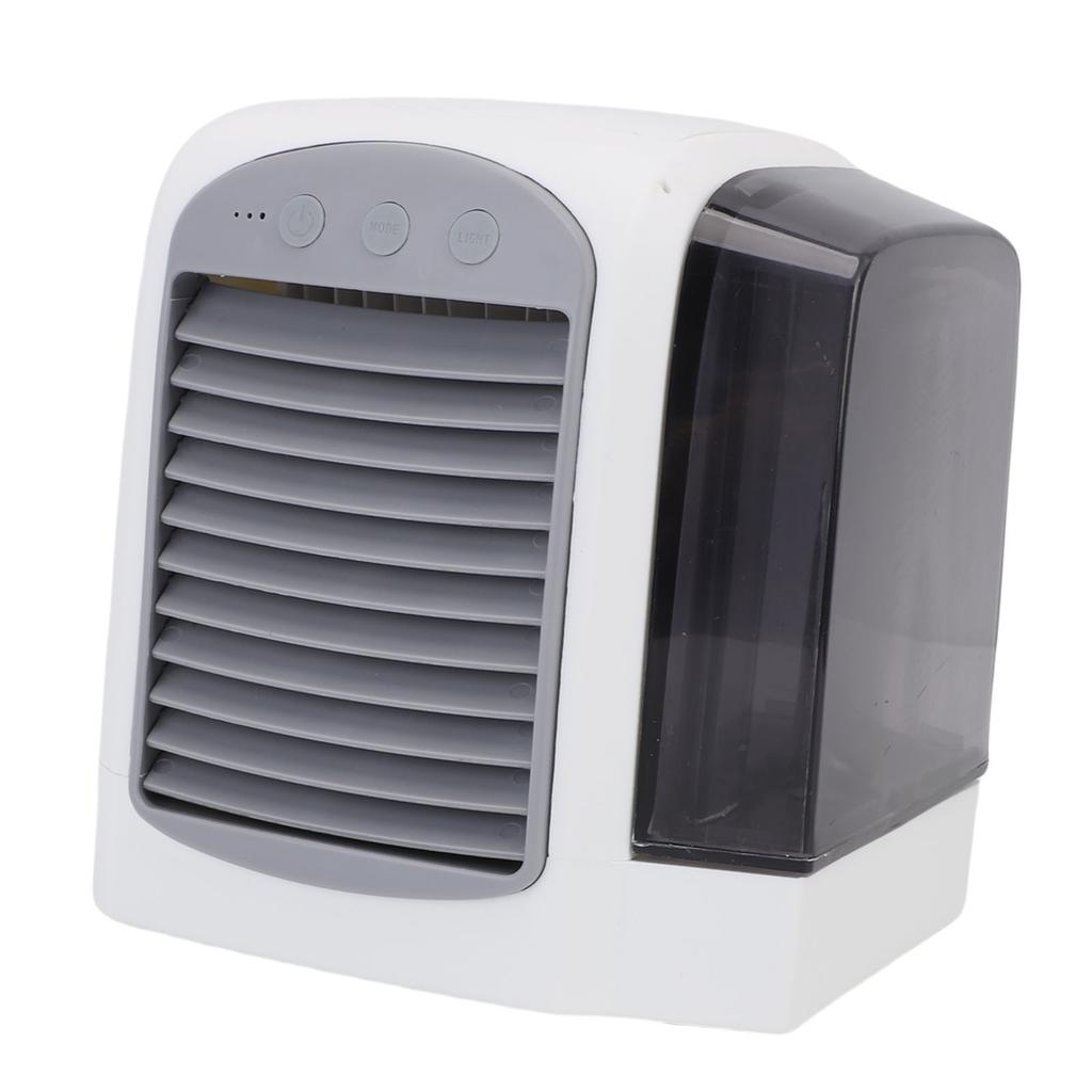 Portable Air Conditioner 380ml 3 Speeds Adjustable USB Mini Air Cooler Desk Cooling Fan for Office Bedroom