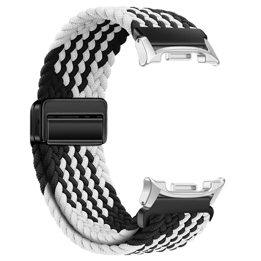 1 st Magnetiskt armband för Samsung Galaxy Watch 8 Band 40/44mm Sport Flätat Loop för Galaxy Watch 8 Classic/Ultra 2025 Band